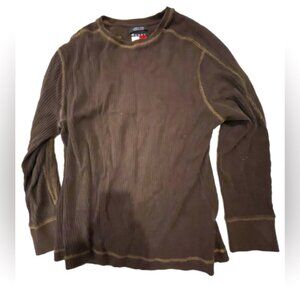 Tommy Hilfiger Large Men’s Brown Pullover Sweater